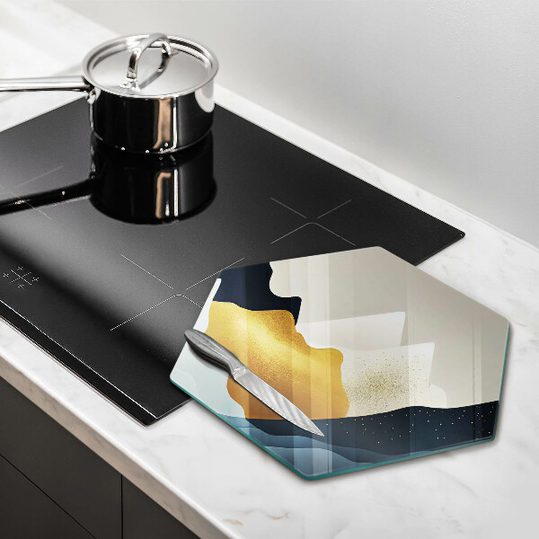 Tábua cozinha Montanhas abstratas