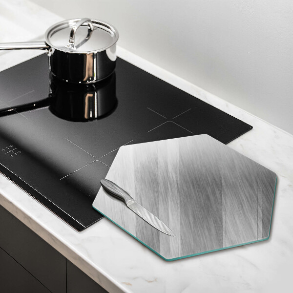 Tábua de vidro Fundo de textura metálica