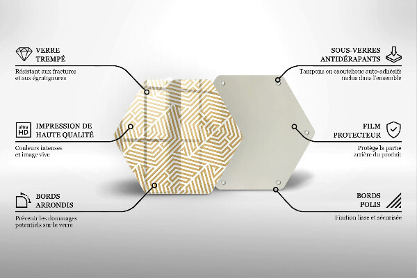 Tábua para corte Linhas geométricas