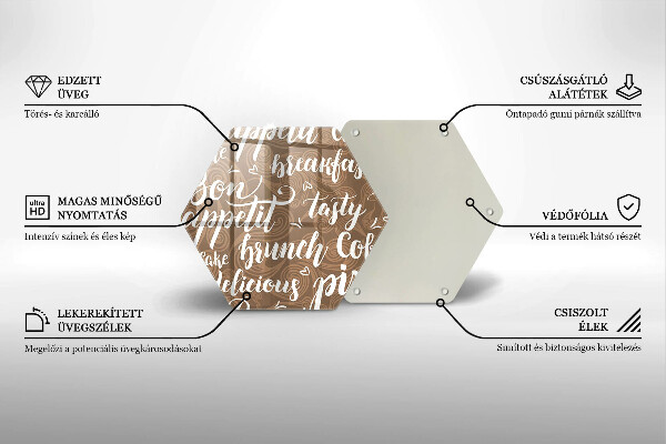 Tábua de cortar alimentos legendas de bom apetite