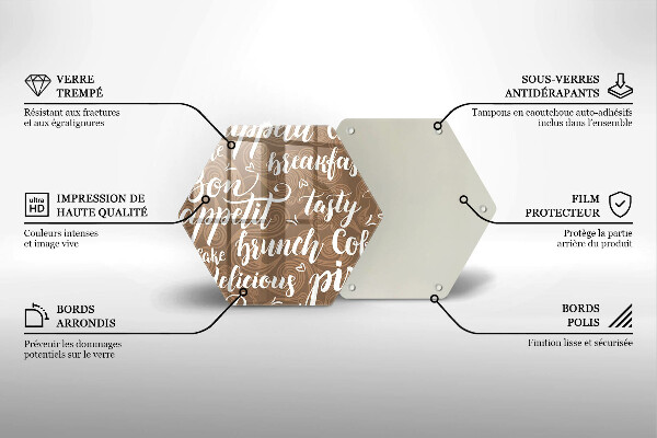 Tábua de cortar alimentos legendas de bom apetite