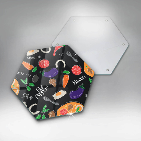 Tábua de corte Ilustração de alimentos