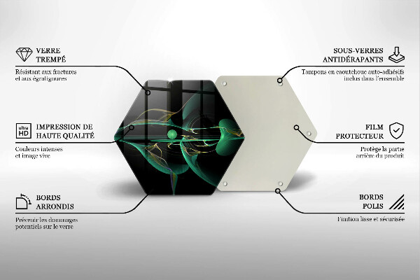Tábua de cortar Abstração moderna