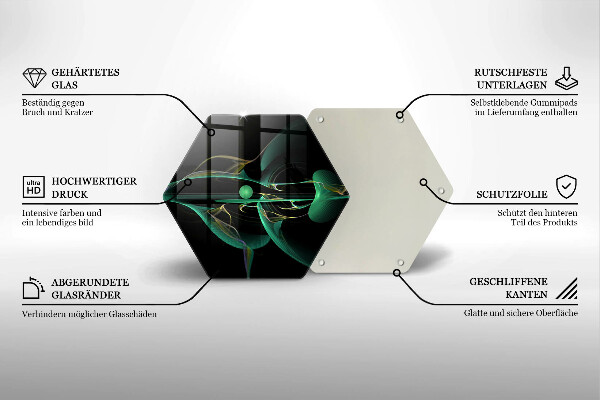 Tábua de cortar Abstração moderna