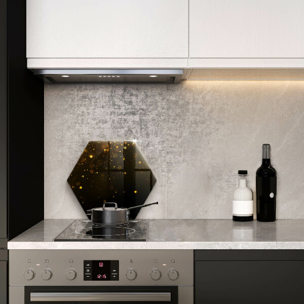 Tábua de cortar Glitter dourado