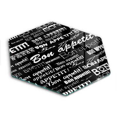 Tábua corte Legendas de cozinha Bom apetite