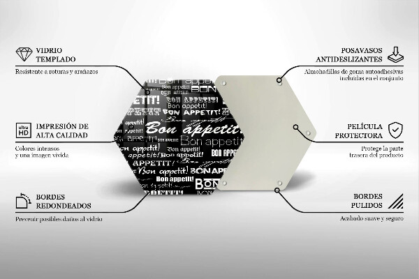 Tábua corte Legendas de cozinha Bom apetite