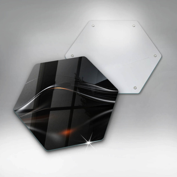 Tábua cozinha Design 3D abstrato