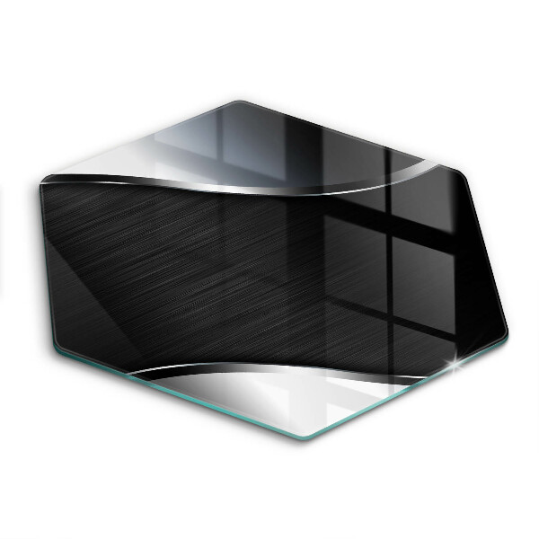 Tábua de vidro Abstracția Metalului