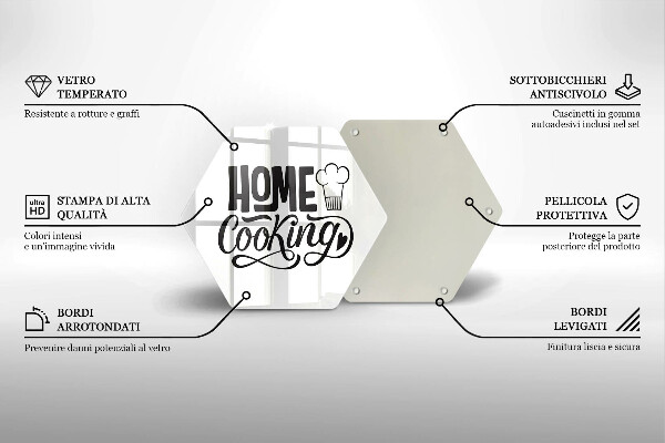 Tábua para corte A inscrição Cozinha caseira