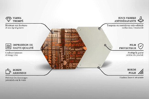 Tábua de corte legendas de bom apetite