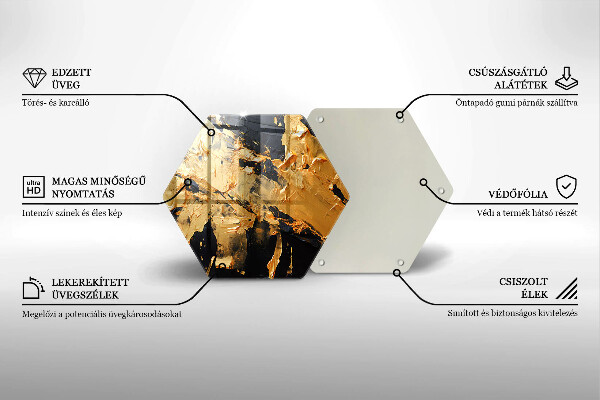 Tábua de cortar Textura de tinta elegante