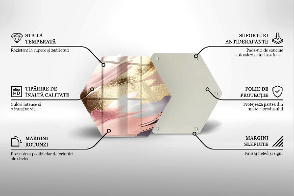 Tábua para cozinha Manchas pastel