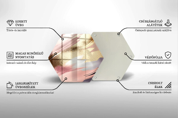 Tábua para cozinha Manchas pastel