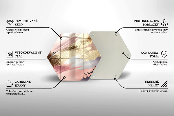Tábua para cozinha Manchas pastel