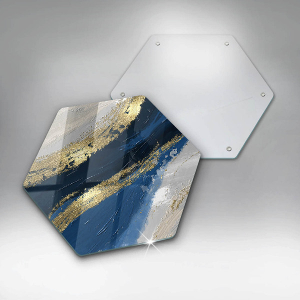 Tábua corte Textura com ouro