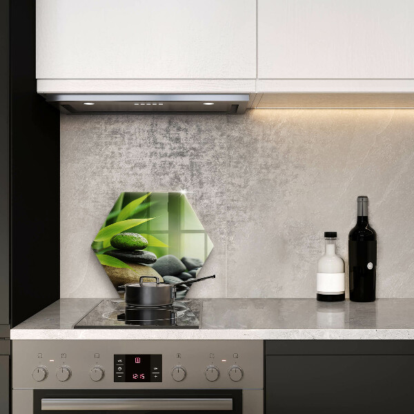 Tábua de corte Pedras de bambu zen