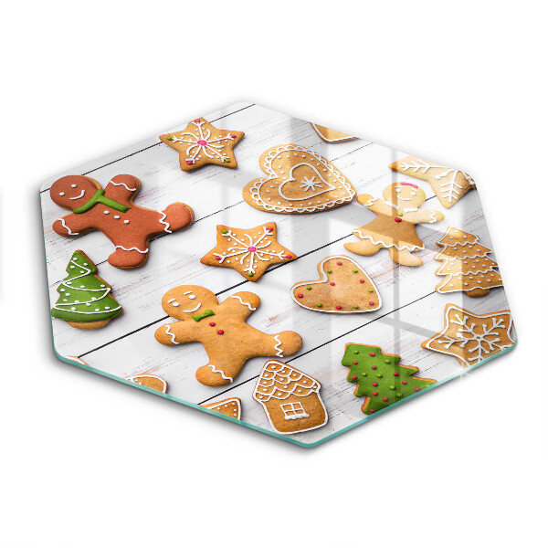 Tábua de corte Biscoito de gengibre de Natal