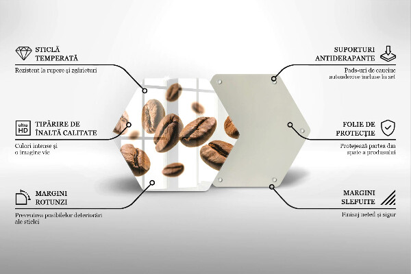 Tábua para corte Grãos de café