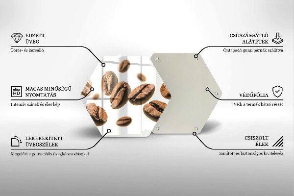 Tábua para corte Grãos de café