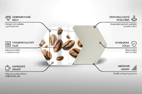 Tábua para corte Grãos de café