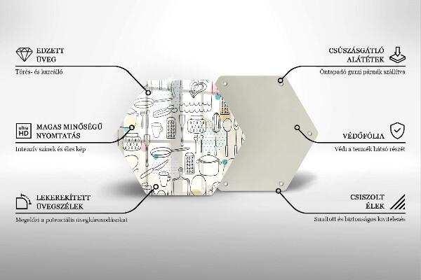 Tábua para corte Acessórios de cozinha