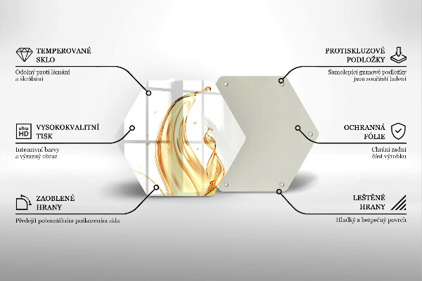 Tábua de vidro Azeite