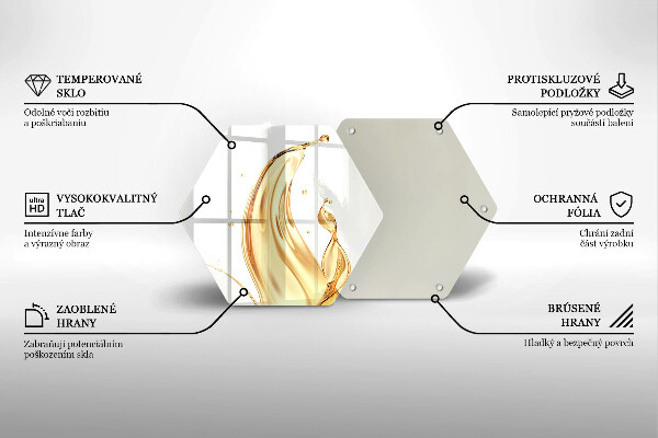 Tábua de vidro Azeite