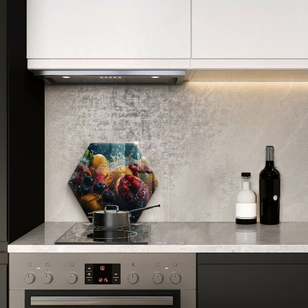 Tábua de cortar alimentos Fruta na água