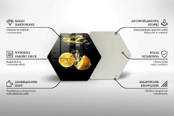 Tábua de cortar Fruta limão suculenta