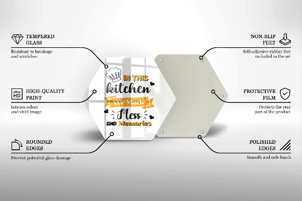 Tábua de vidro Nesta cozinha fizemos bagunça e memórias