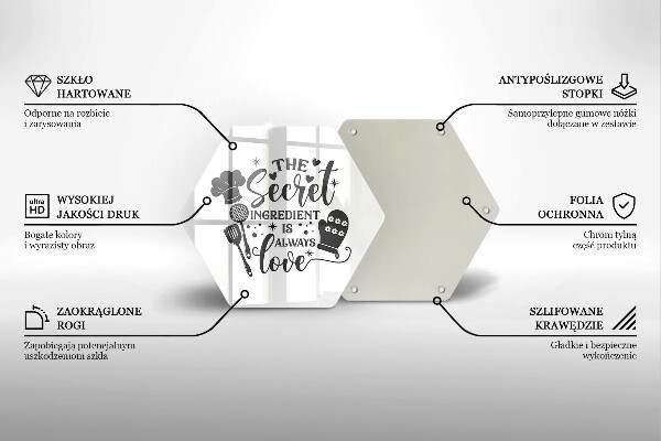 Tábua de corte Inscrição, frase