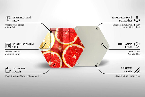 Tábua de cortar Fatias de toranja