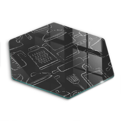 Tábua de cortar alimentos Acessórios de cozinha de desenho animado