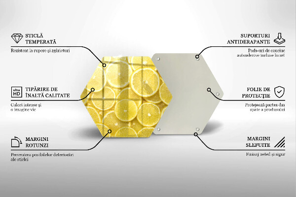 Tábua de corte Fruta limão