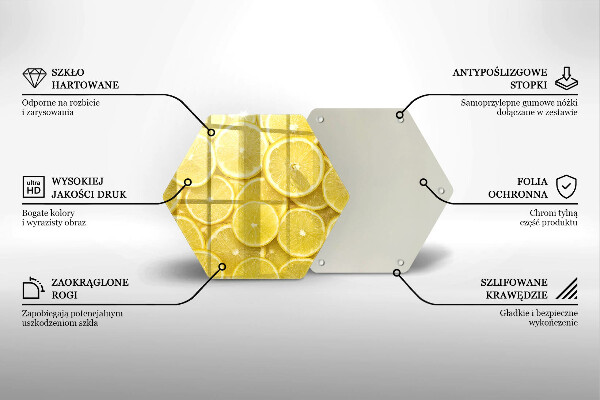 Tábua de corte Fruta limão