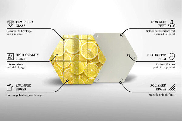 Tábua de corte Fruta limão