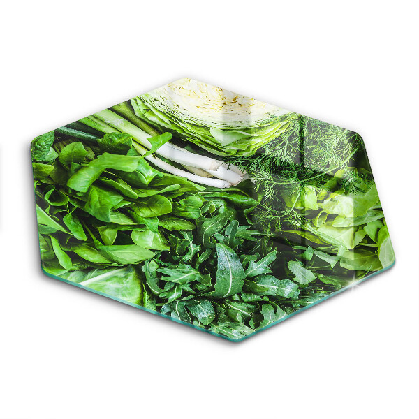 Tábua de cortar Vegetais verdes