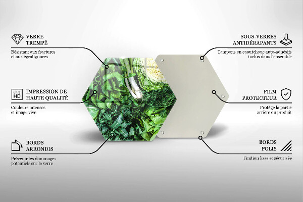 Tábua de cortar Vegetais verdes