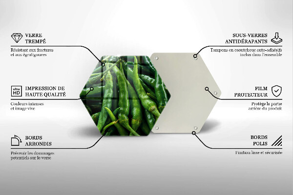 Tábua para corte vagens de ervilha