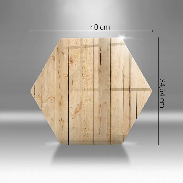 Tábua de cortar de vidro Tábuas de madeira delicadas