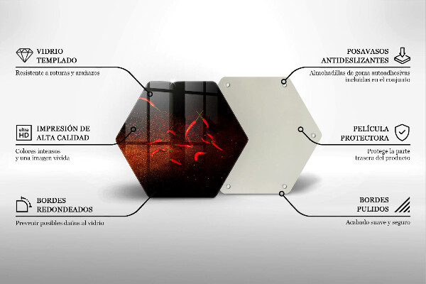 Tábua de corte Pimentas picantes