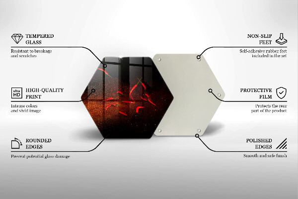 Tábua de corte Pimentas picantes
