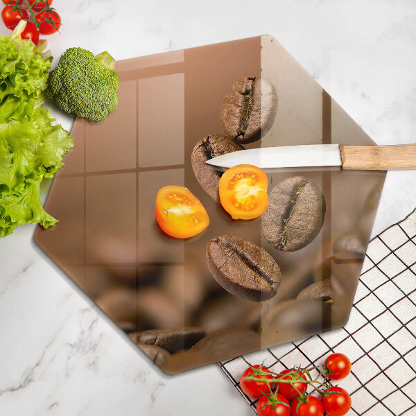 Tábua corte Grãos de café