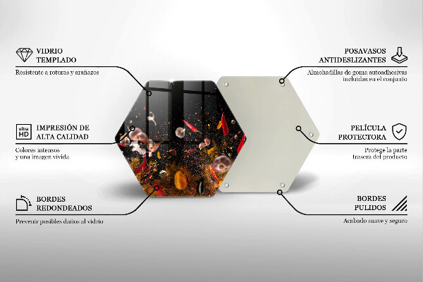 Tábua de corte Especiarias picantes