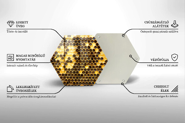 Tábua cozinha Favo de mel