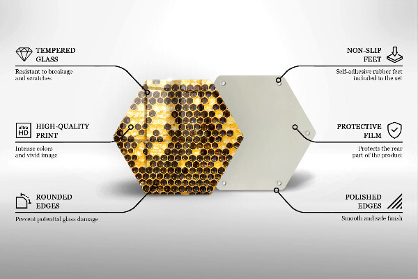 Tábua cozinha Favo de mel