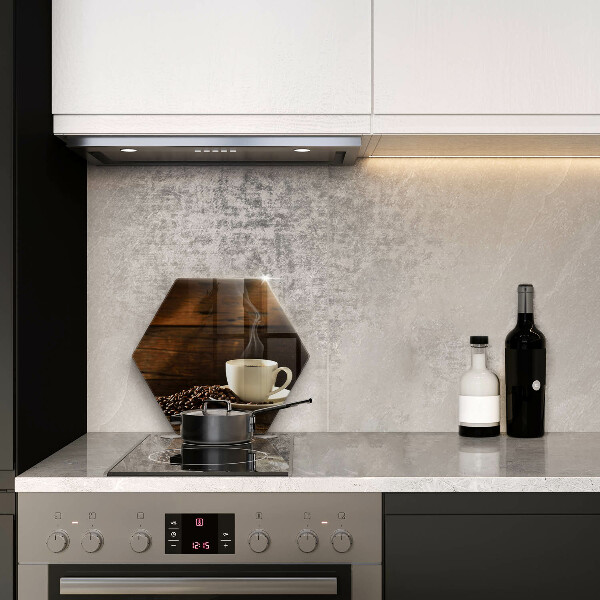 Tábua cozinha Xícara de café de madeira