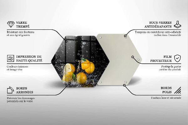 Tábua para corte Fruta limão suculenta