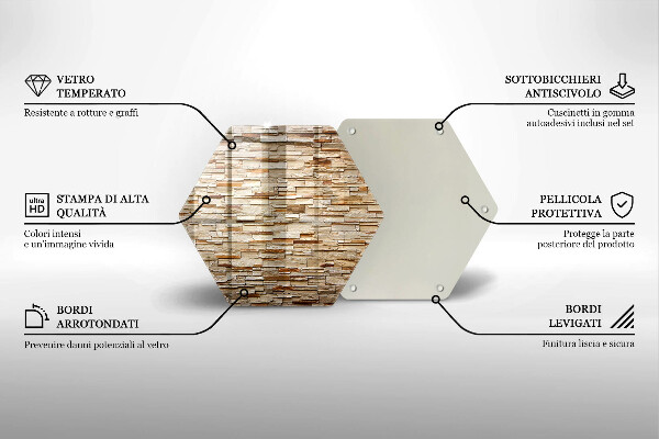 Tábua para corte Textura de pedras decorativas